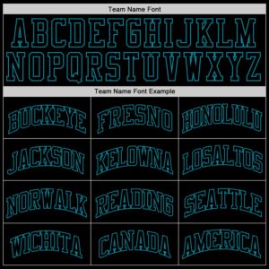 Custom Black Black-Teal Authentic Throwback Basketball Jersey