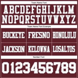 Custom Burgundy White-Gray Mesh Authentic Football Jersey