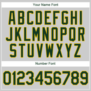 Custom Gray Green-Gold Authentic Baseball Jersey